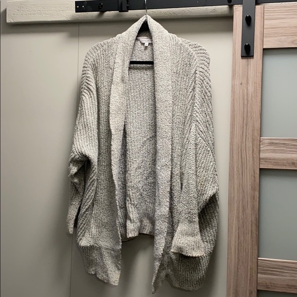 Oversized open knit sweater / cardigan - Picture 1 of 2